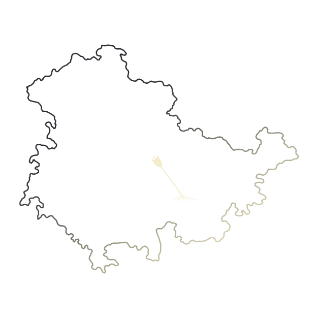 Thüringen Karte